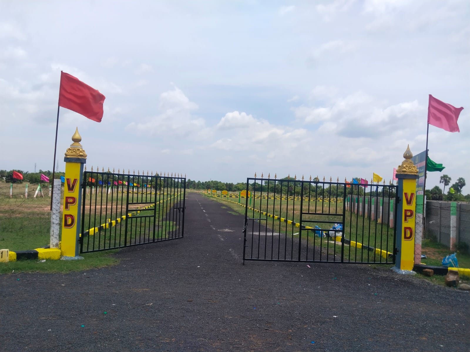 Uthukadu Walajabad Villa Plots - Main Entrance Gate